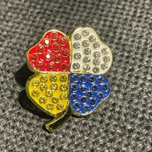 Pin „Kleeblatt"