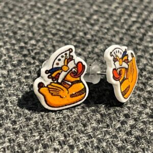 Ohrstecker Zugente