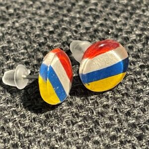 Vierfarb-Ohrstecker