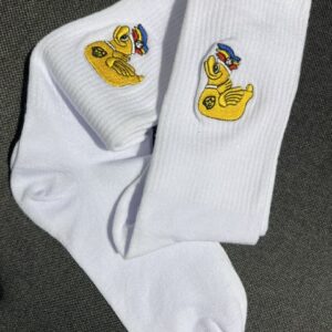 Zugen(d)ten-Socken - weiß